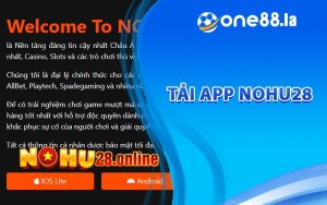 Hướng dẫn chi tiết cách tải app Nohu28